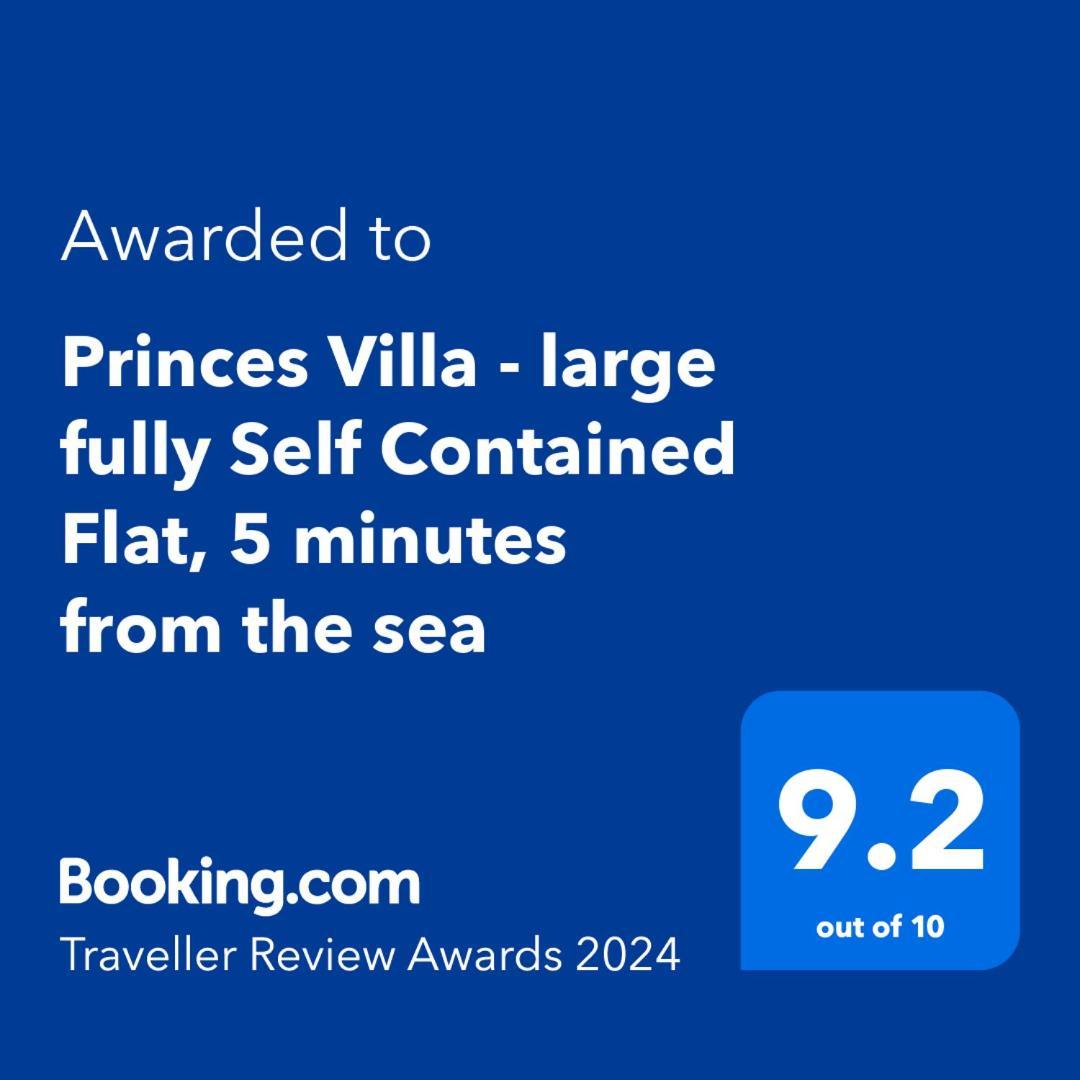 Princes Villa - Large Fully Self Contained Flat, 5 Minutes From The Sea 헤이스팅스 외부 사진